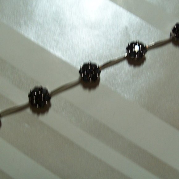 Sterling Silver Black Onyx Bracelet - Picture 4 of 5